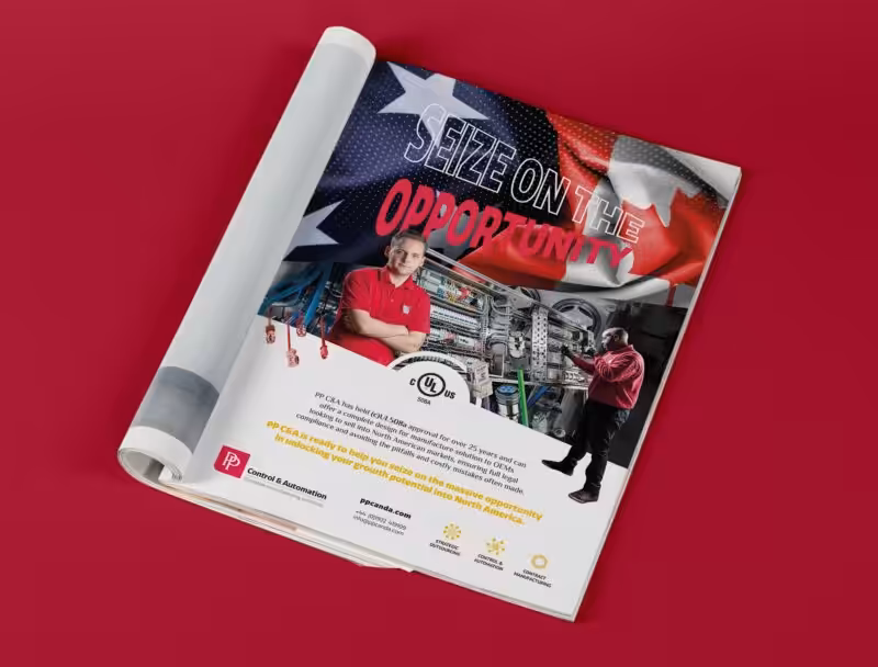 Print advert designed and managed by S2F