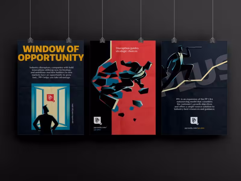Social media posters designed by S2F