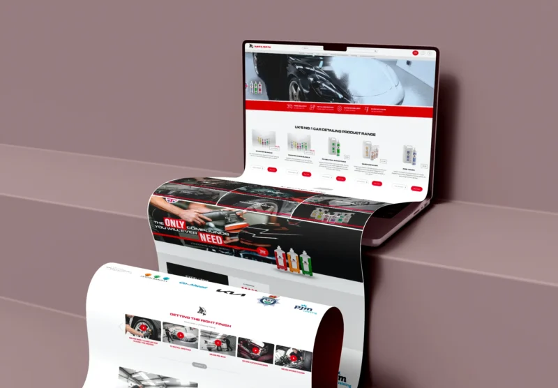 Chemical manufacturing web design