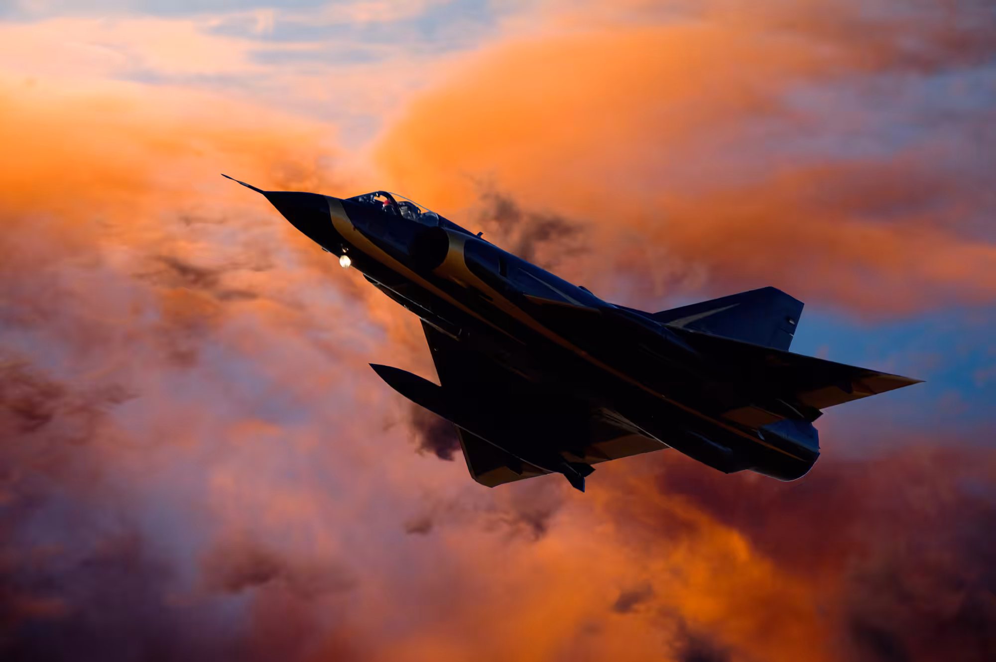 Thought leadership in the defence sector - fighter jet