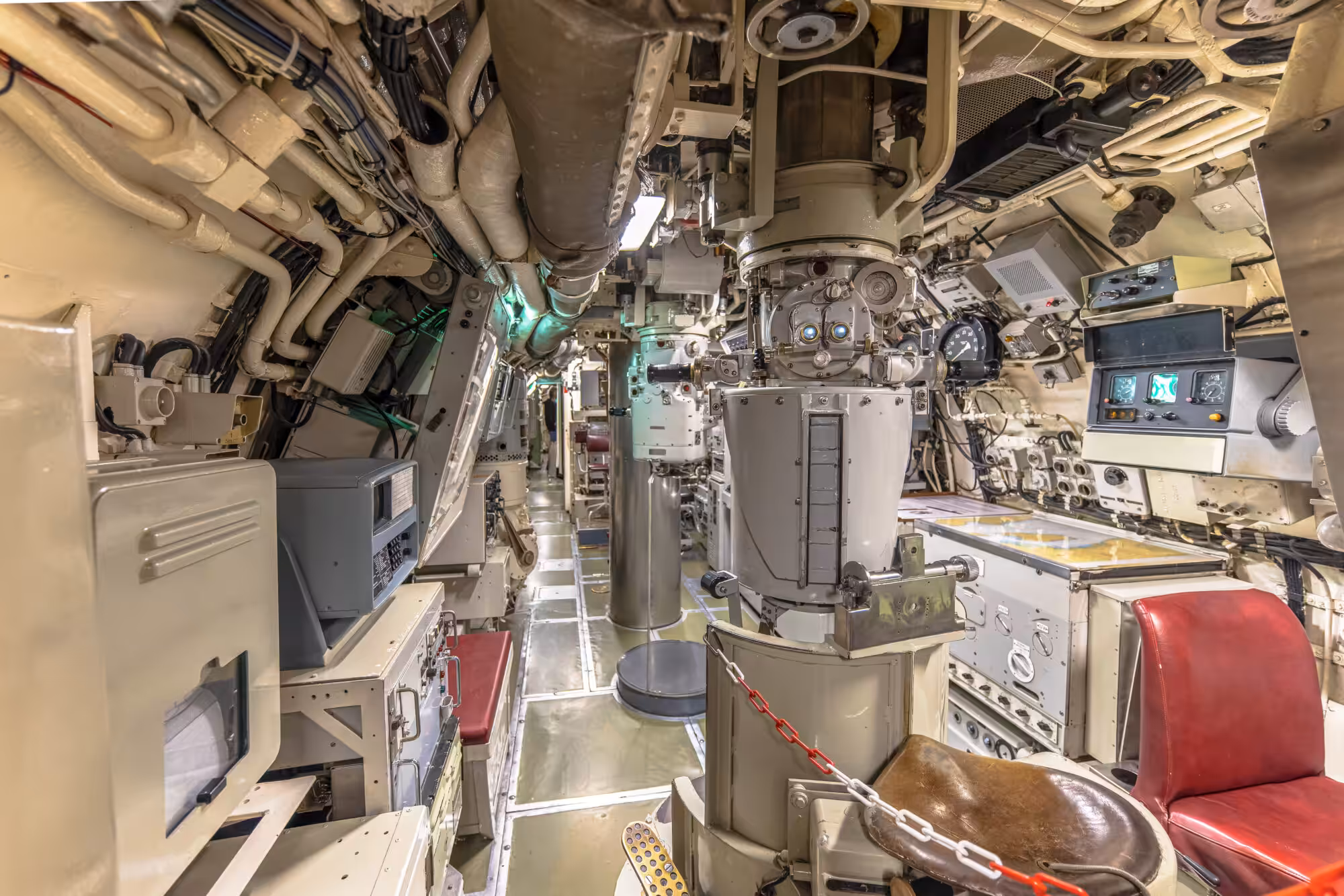 Thought leadership in the defence sector - inside of a submarine